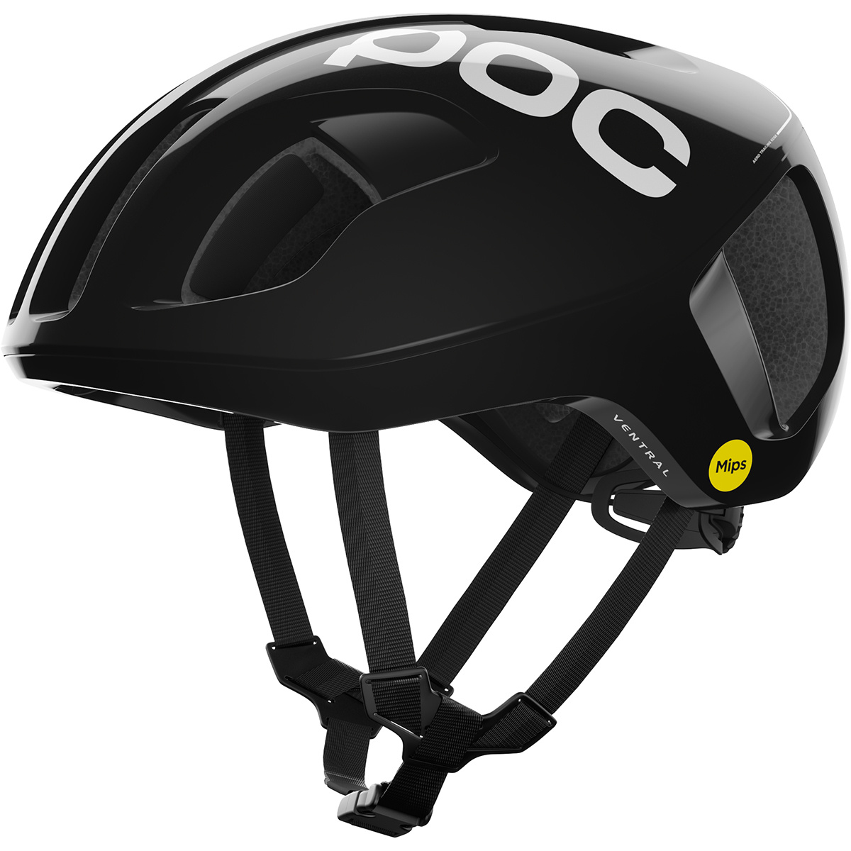 POC Casque de vélo Ventral MIPS (taille 50-56CM, Noir)