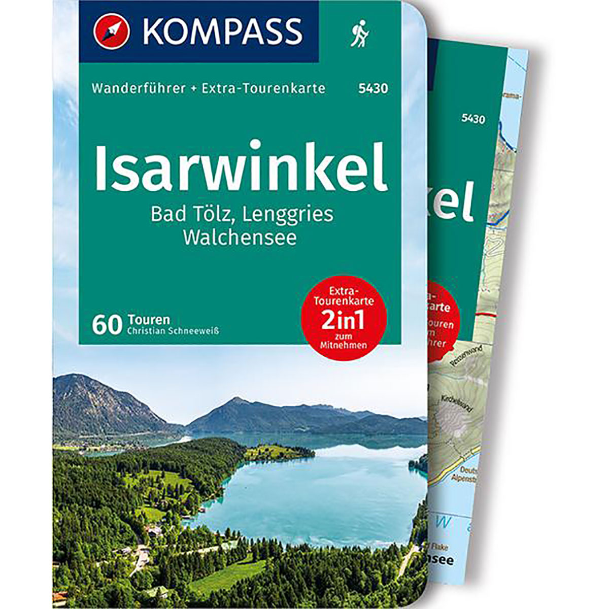 Kompass Verlag Isarwinkel, Bad Tölz, Lenggries 5430 Wanderführer (Größe One Size)
