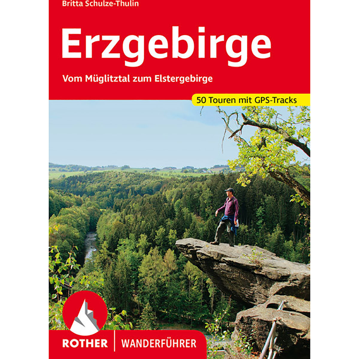 Rother Guide de randonnée des monts Métallifères (taille One Size, 4. Aufl. 2021)