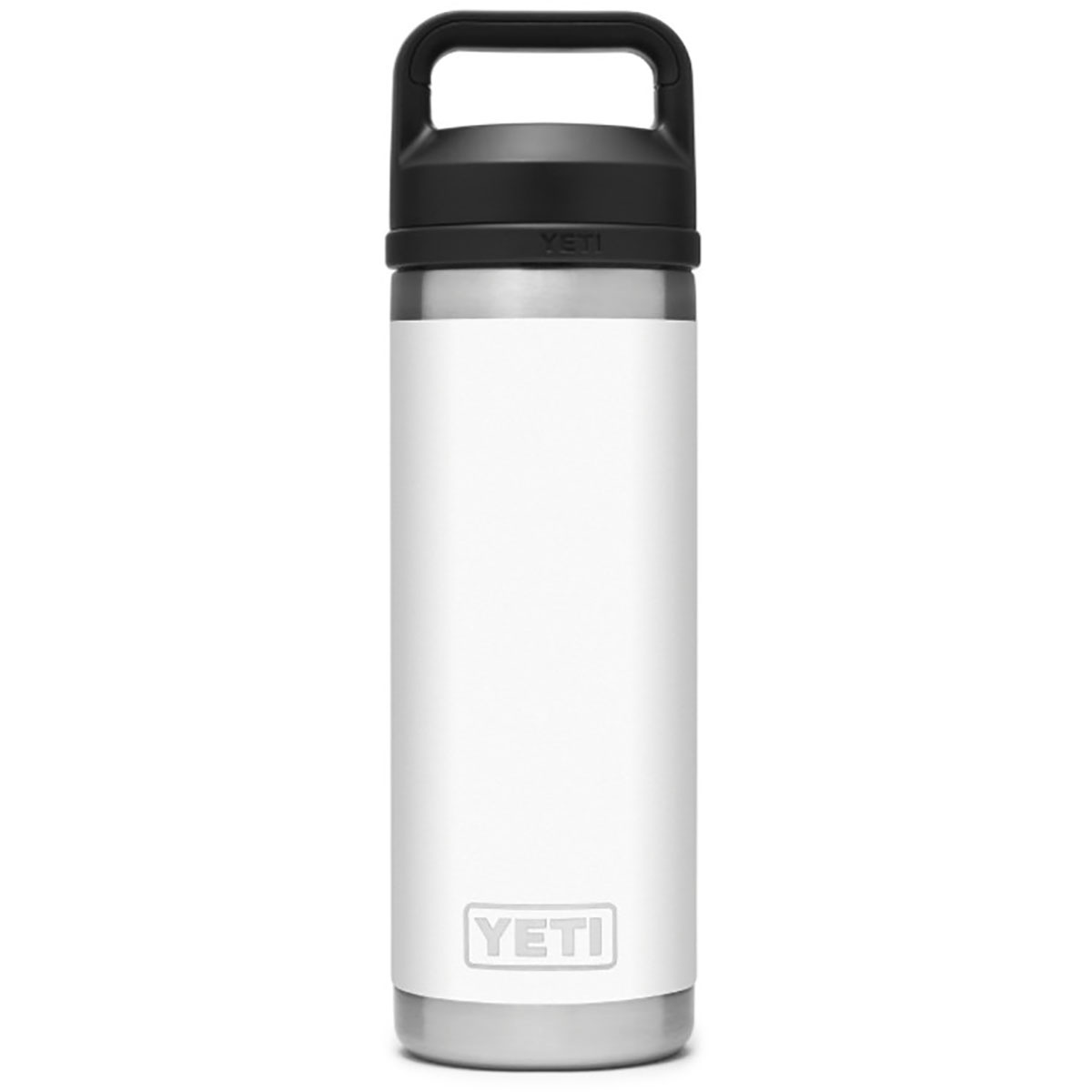 Yeti Coolers Rambler 18oz Chug Isolierflasche (Größe 532ml, weiss)