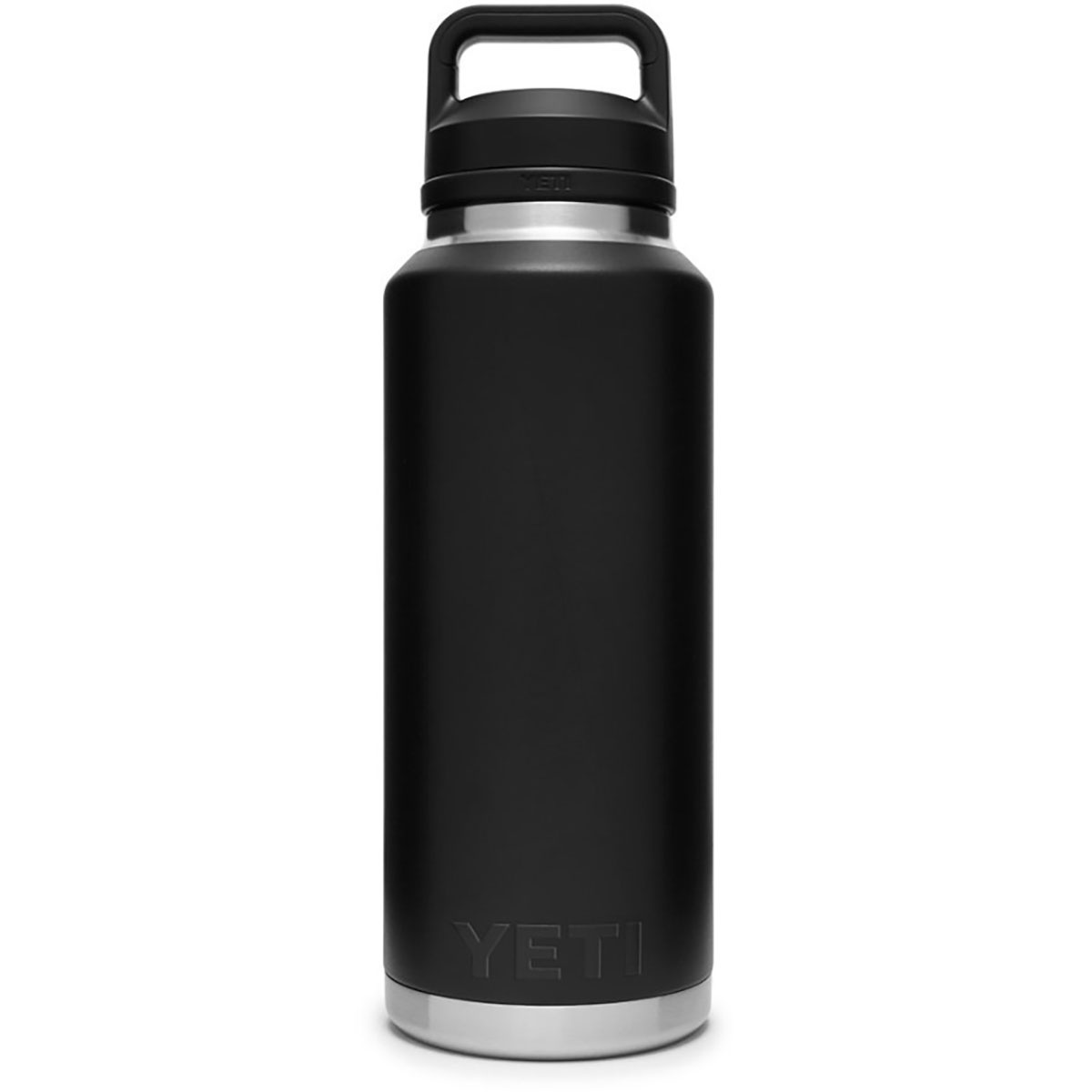 Yeti Coolers Gourde isotherme Rambler 46oz Chug V2 (taille 1,4L, Noir)