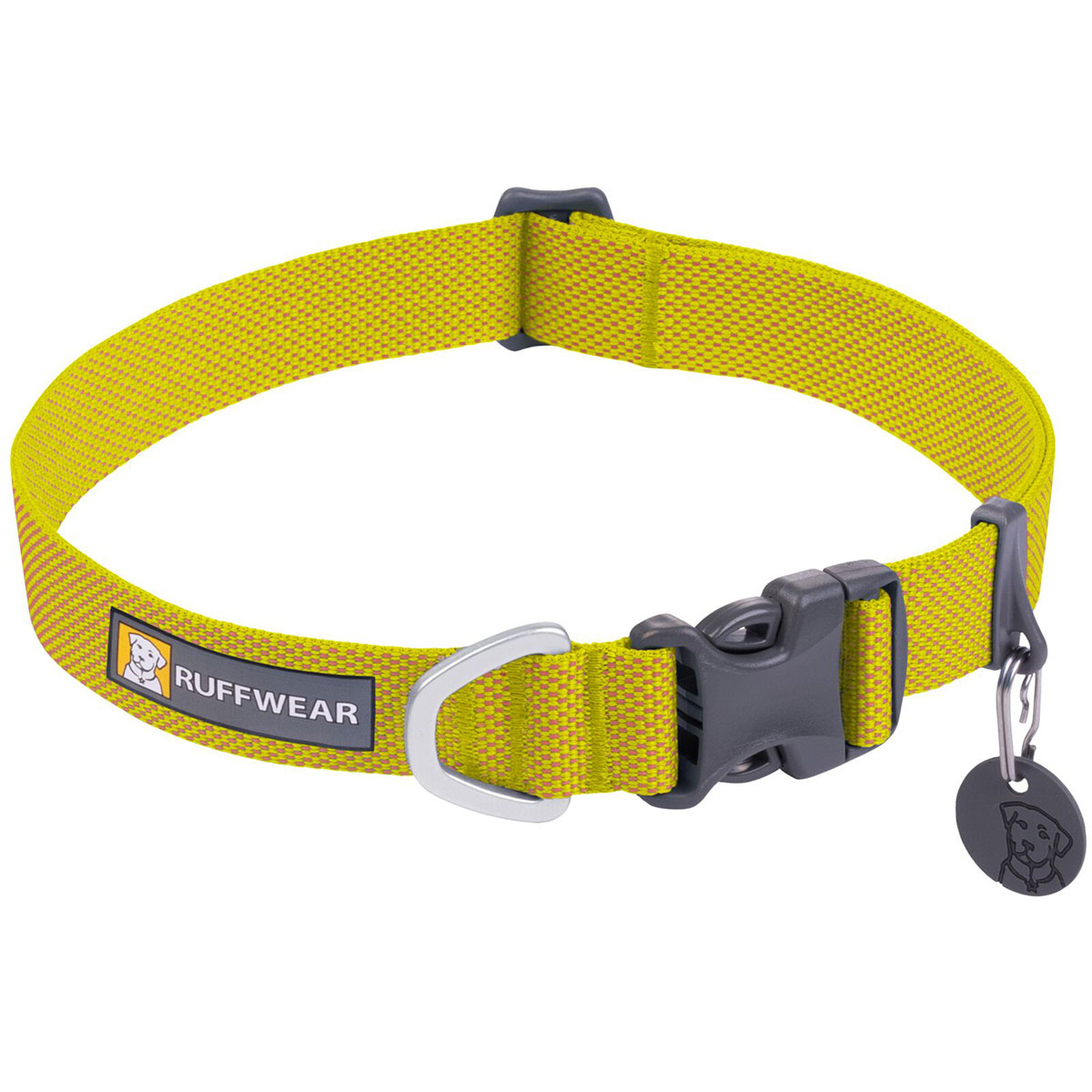 Ruffwear Hi & Light Hundehalsband (Größe 51-66cm, gruen)