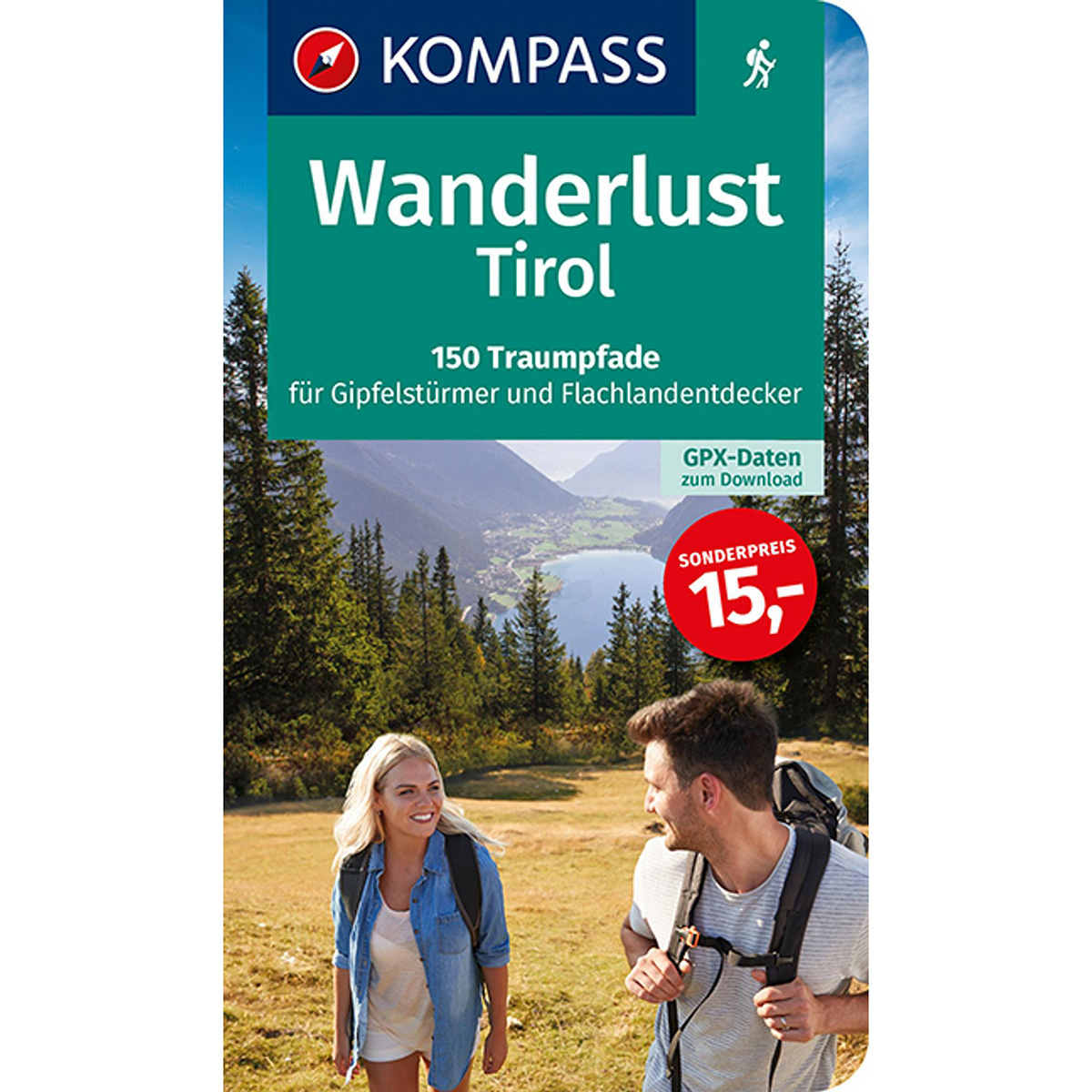 Kompass Verlag WL 1657 Guide de randonnée Wanderlust Tirol (taille One Size)