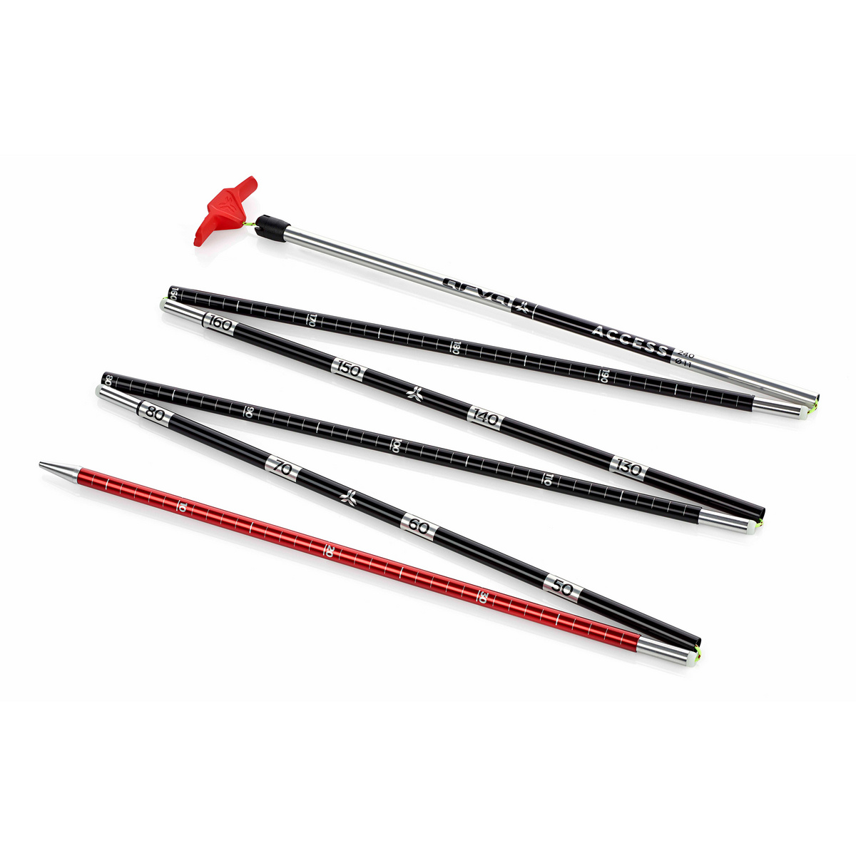 Arva Sonde à avalanche Access 240 (taille ONE SIZE, Noir)