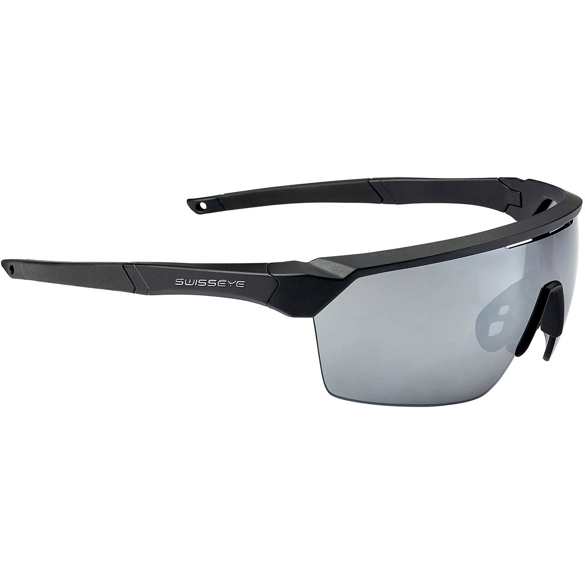 Swiss Eye Sprint Sportbrille (Größe One Size, grau)