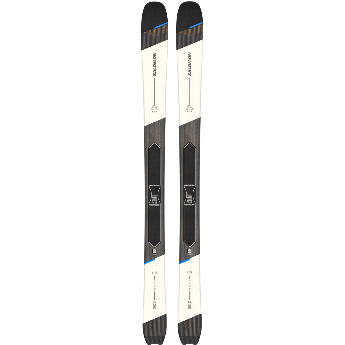 Salomon MTN 96 Carbon Tourenski 24/25 (Größe 182cm, rainy day)
