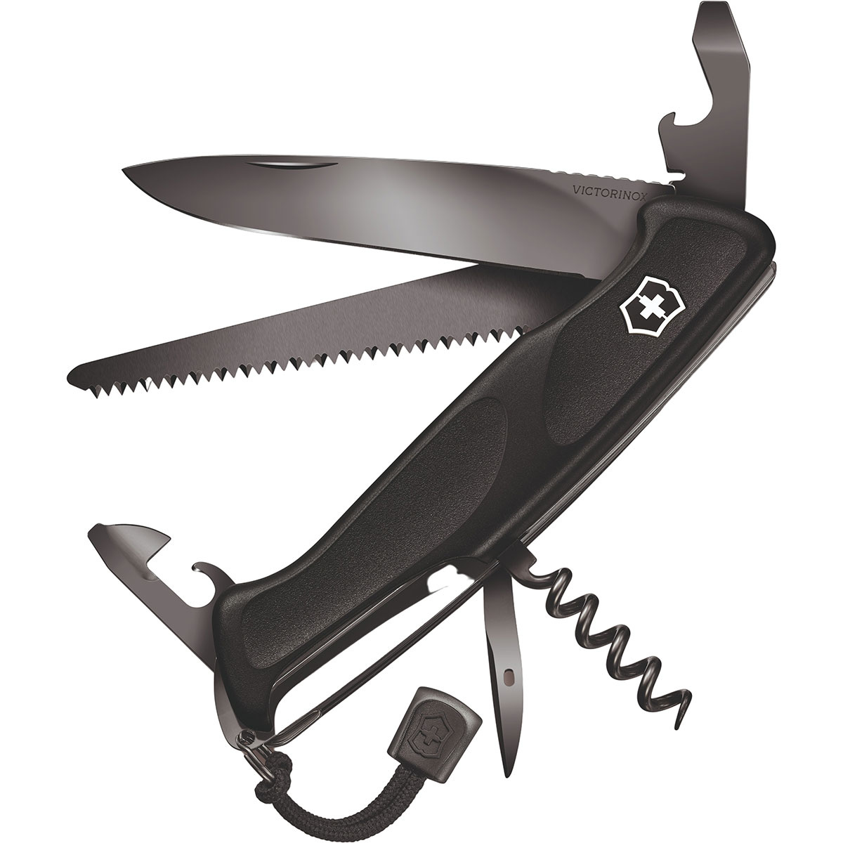 Image of Victorinox Coltellino Ranger Grip 55 Onyx