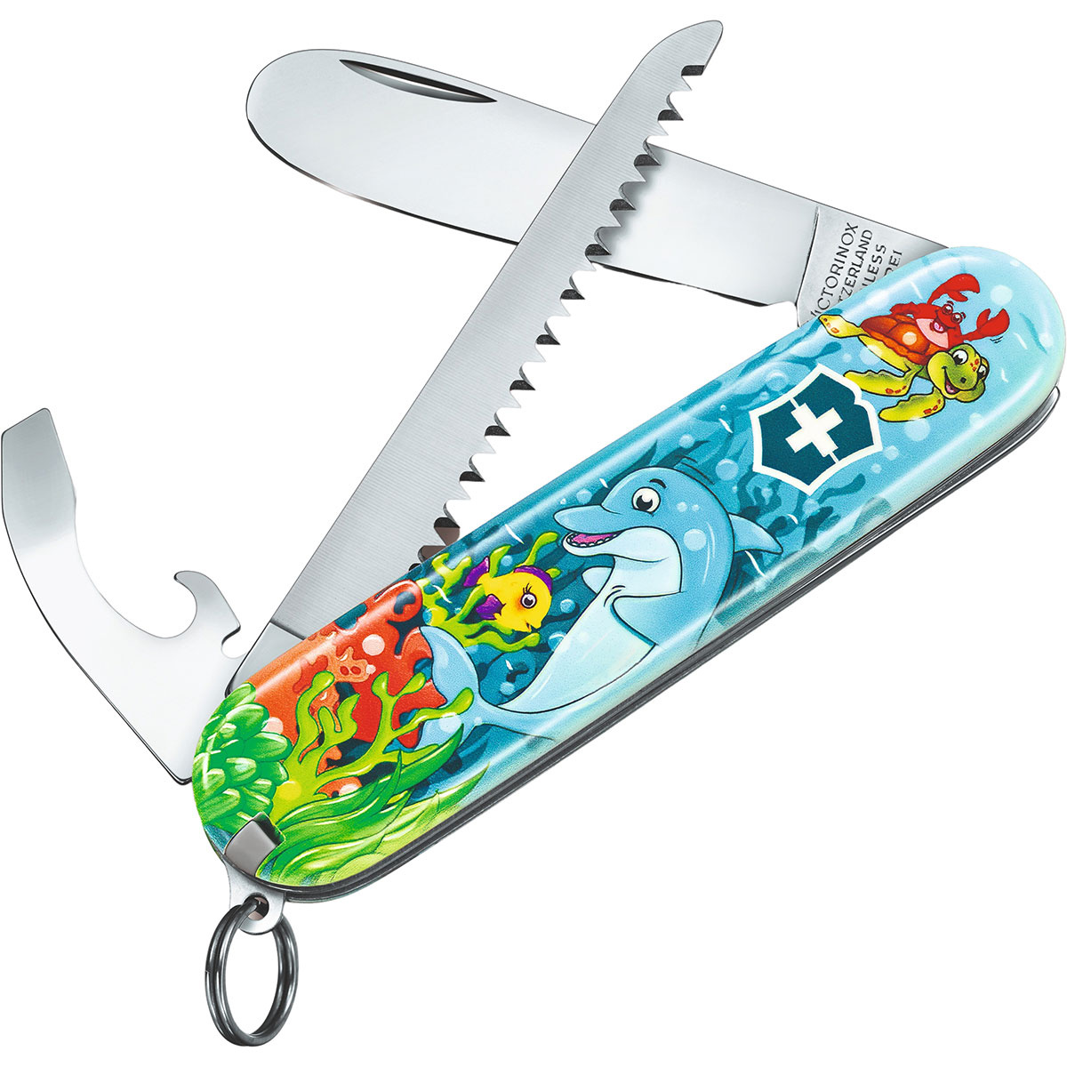 Victorinox Kinder My First Kinder Taschenmesser (Größe One Size, blau)
