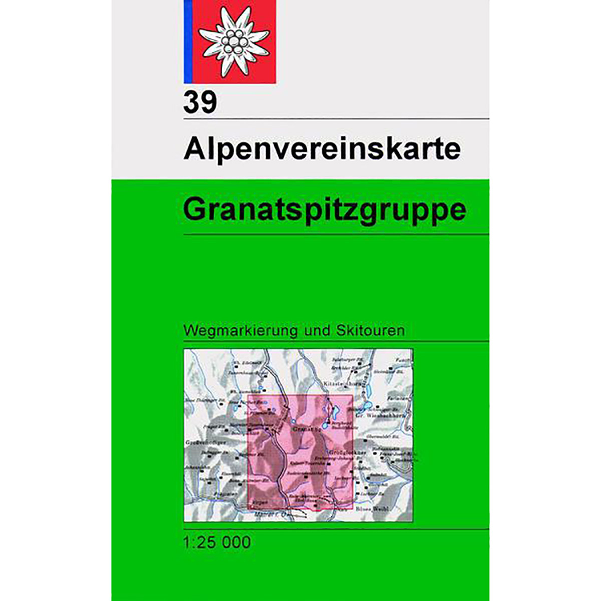 Image of DAV AV-Karte 39 Granatspitzgruppe