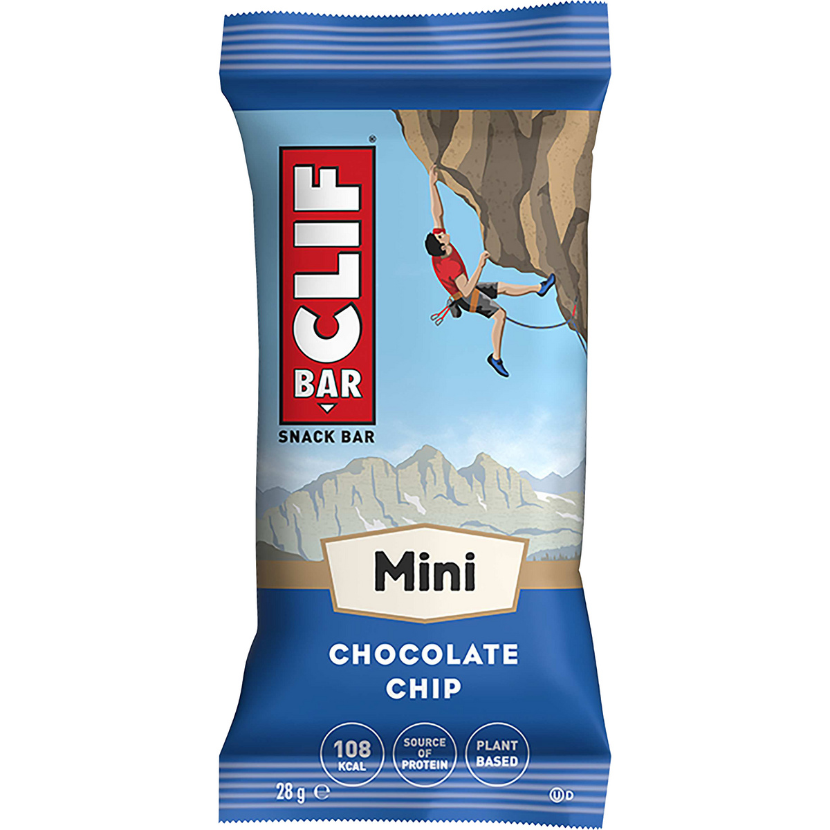 Clif Bar Mini Clif Bar Energie-Riegel (Größe 28G, Chocolate Chip)