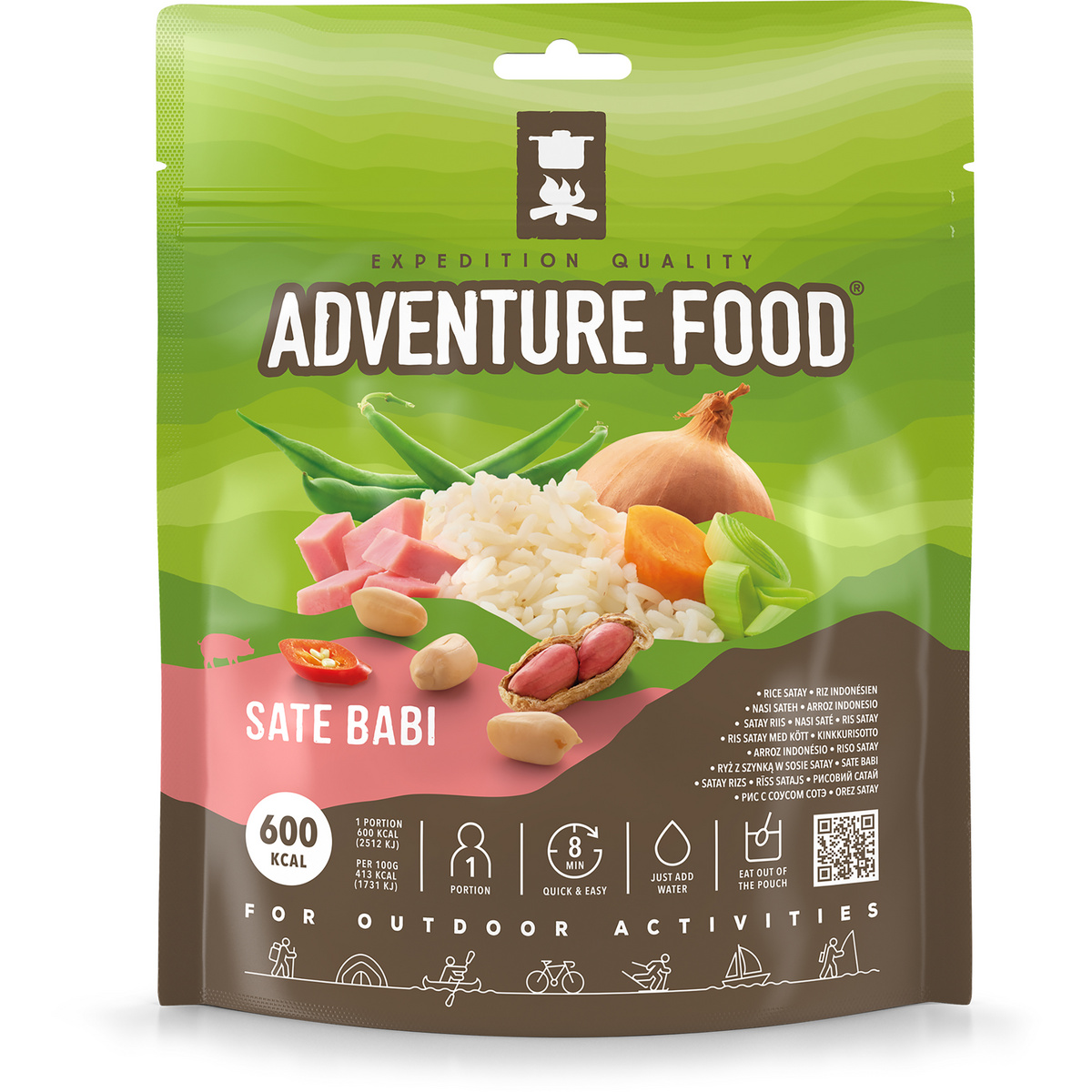 Adventure Food Sate Babi (Taglia Einzelpackung)