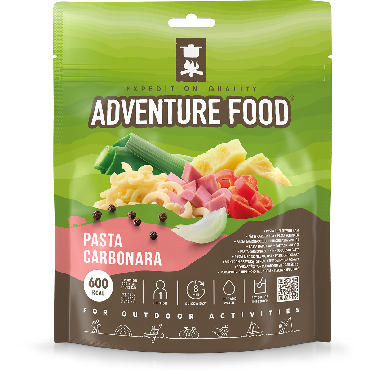 Image of Adventure Food Pasta alla carbonara
