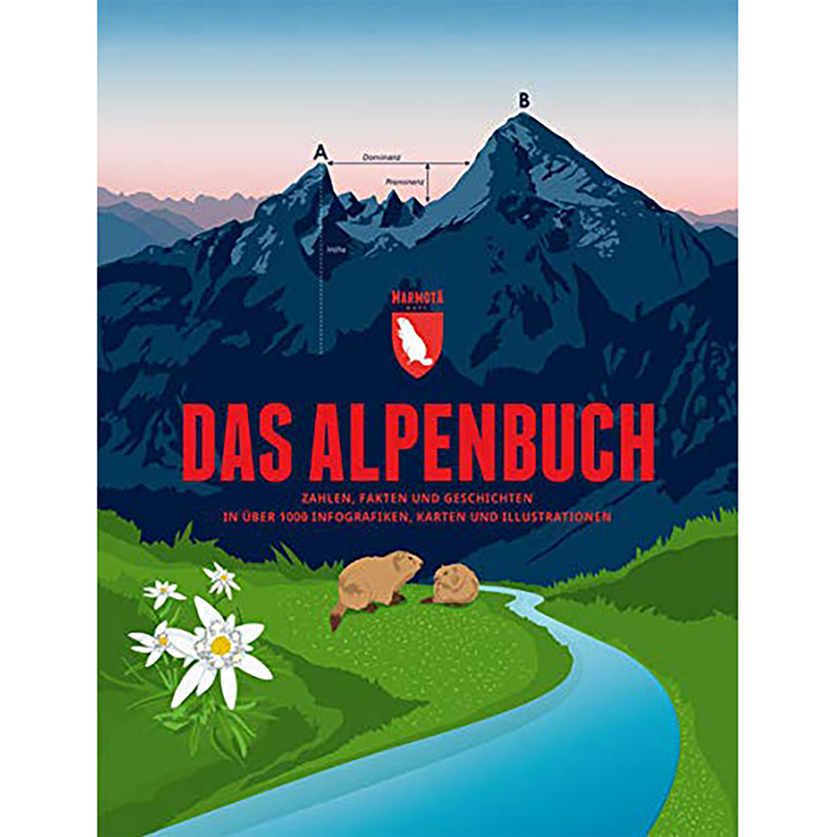 Marmota Maps Das Alpenbuch (Größe One Size)