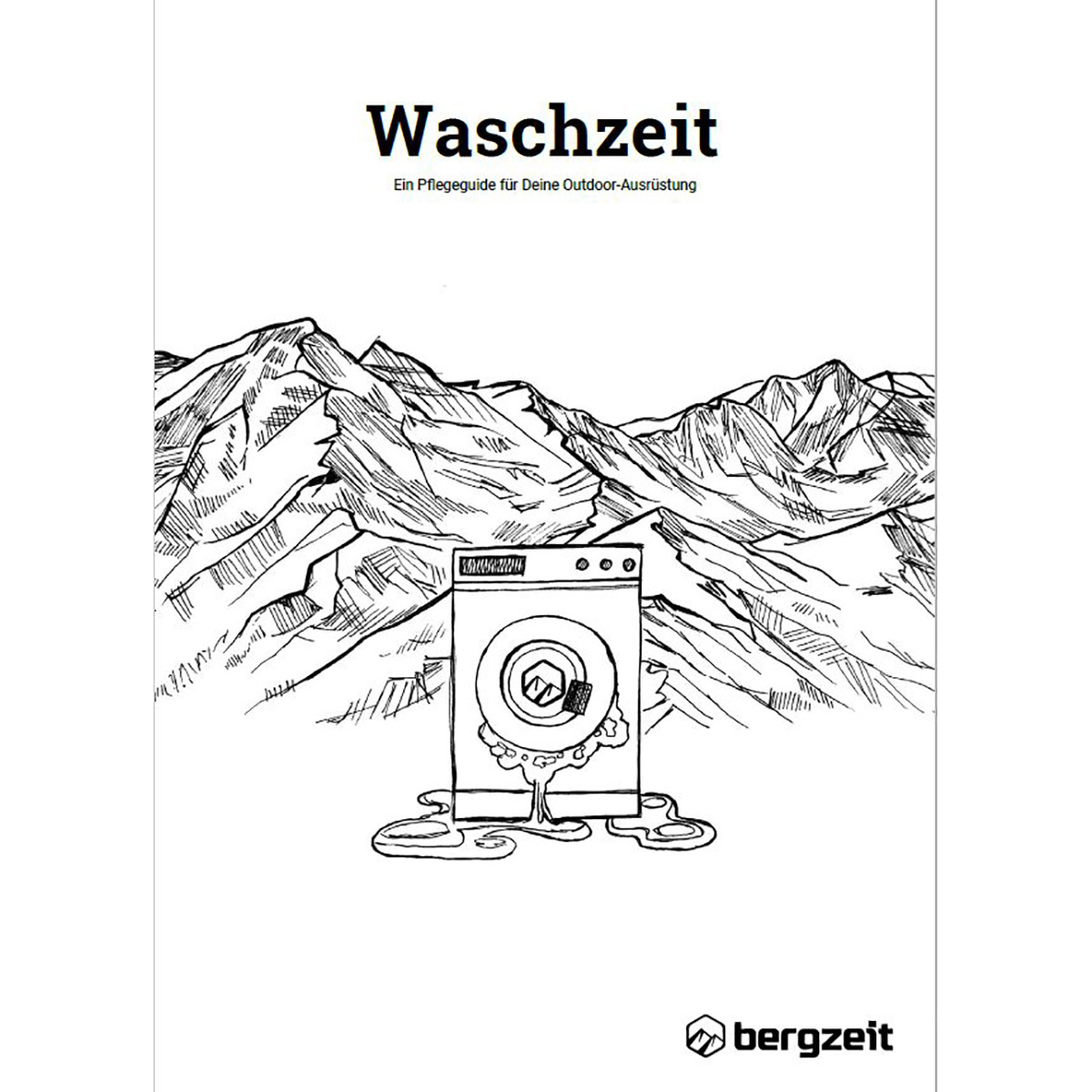 Bergzeit Bergzeit Waschzeit (in tedesco) (Taglia One Size, Pflegeguide)