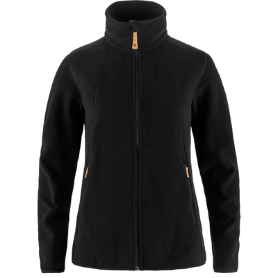 Fjällräven Dames Stina Fleecevest (Maat XS, Zwart)