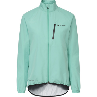 Vaude Dames Drop III jas (Maat L, Turquoise)