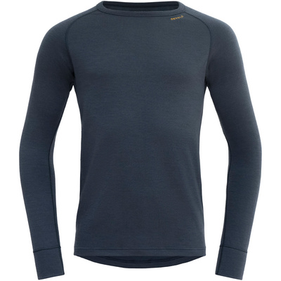 Devold Heren Expedition Longsleeve (Maat S, Blauw)
