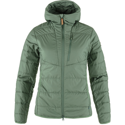 Fj&auml;llr&auml;ven Dames Keb Padded Hoodie Jas