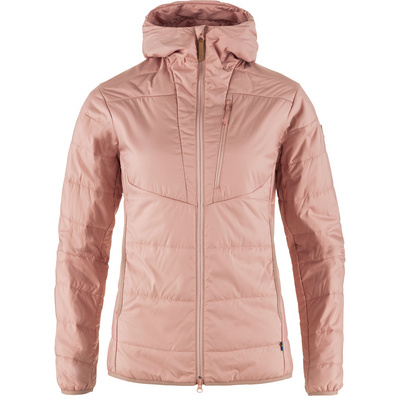 Fjällräven Dames Keb Padded Hoodie Jas (Maat L, licht roze)