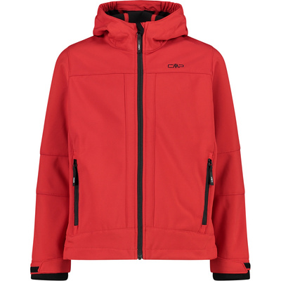 CMP Kinderen Softshell hoodiejas (Maat 164, Rood)