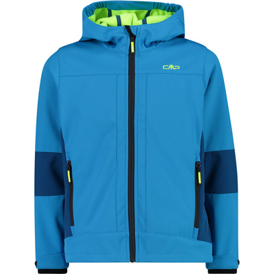 CMP Kinderen Softshell hoodiejas (Maat 176, Blauw)