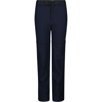 CMP Kinderen Long Zip Off stretchbroek (Maat 92, Blauw)