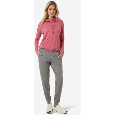 Super.Natural Dames Voyage Funnel hoodie