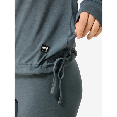 Super.Natural Dames Voyage Funnel hoodie