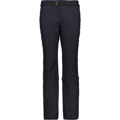 CMP Femme Pantalon Trekking 3/4 Zip Off (taille 3XL, Gris)