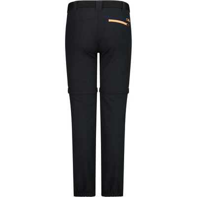 CMP Kinderen Trekking Zipp Off Girls broek (Maat 104, Grijs)