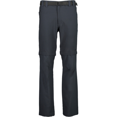 CMP Heren Bermuda Zipp Off trekkingbroek (Maat 4XL, Grijs)