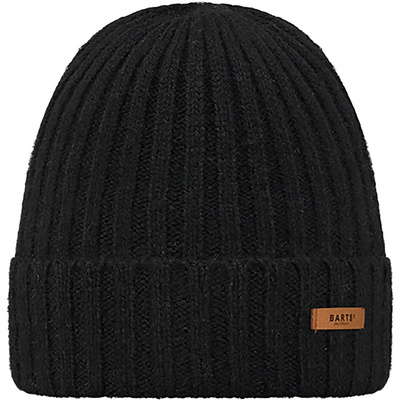 Barts Homme Bonnet Haakon Turnup (taille ONE SIZE, Noir)