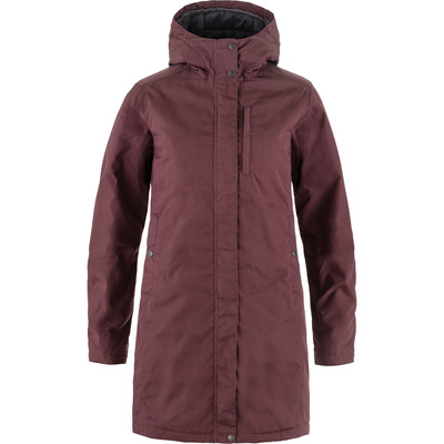 Fjällräven Dames Kiruna Padded Mantel (Maat L, Rood)