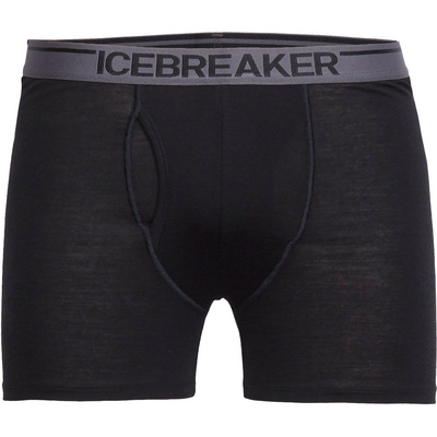 Icebreaker Heren Anatomica Boxer (Maat XXL, Zwart)