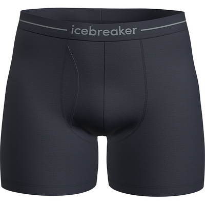 Icebreaker Heren Anatomica Boxer (Maat M, Blauw)
