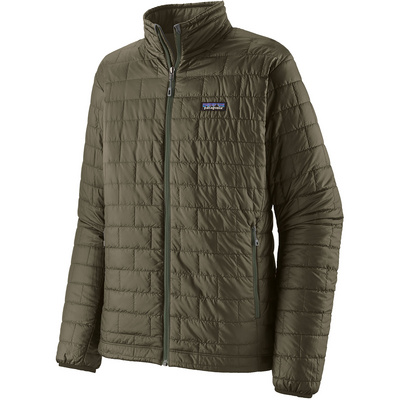 Patagonia Heren Nano Puff jas (Maat S, Groen)