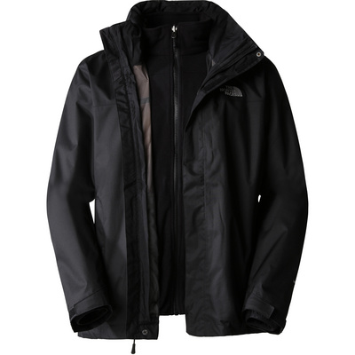 The North Face Heren Evolve II Triclimate jas (Maat S, Zwart)
