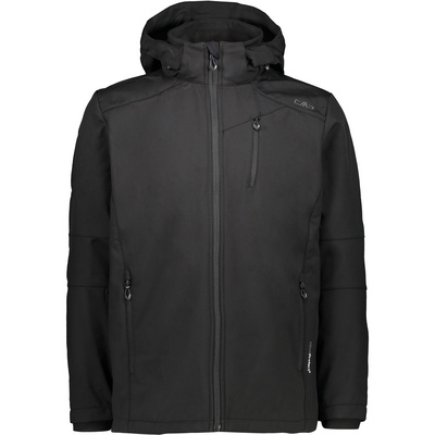 CMP Heren Softshell Comfort Jas (Maat 4XL, Zwart)
