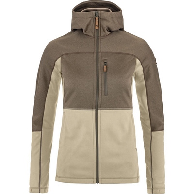 Fjällräven Dames Abisko Trail jas (Maat L, Beige)
