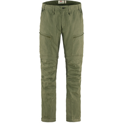 Fjällräven Heren Abisko Lite trekking afritsbroek (Maat S, Groen)