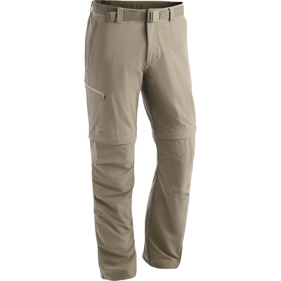 Maier Sports Heren Tajo 2 Afritsbroek (Maat L, Beige)