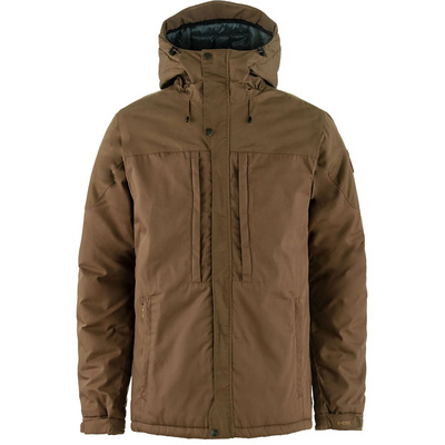 Fjällräven Heren Skogsö Padded Jas (Maat M, Bruin)