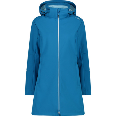 CMP Dames Softshell Parka (Maat L, Blauw)