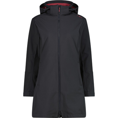 CMP Dames Softshell Parka (Maat L, Blauw)