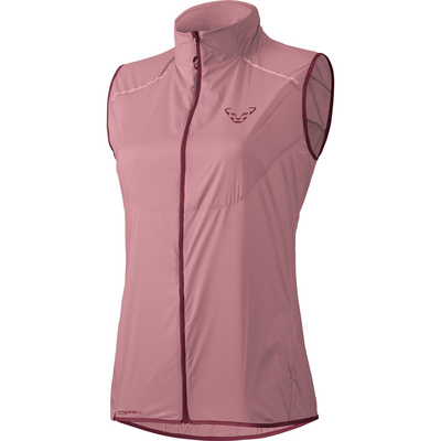 Dynafit Dames Vertical Wind 49 bodywarmer (Maat L, licht roze)