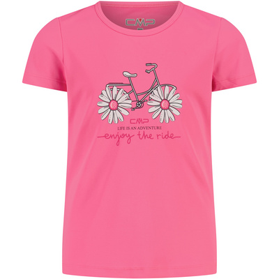 CMP Kinderen Piquet T-shirt (Maat 104, licht roze)