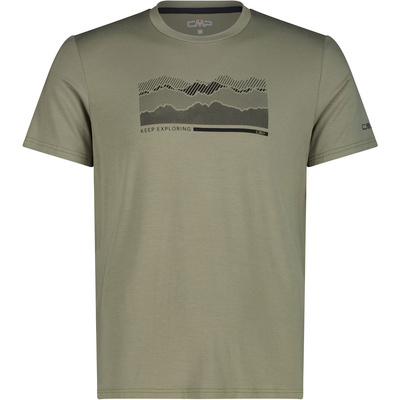 CMP Heren Jawool T-shirt (Maat M, Beige)