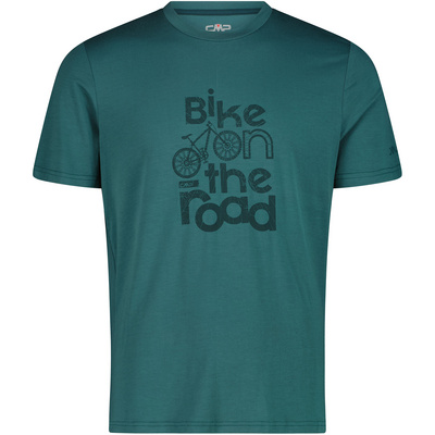 CMP Heren Jawool T-shirt (Maat XXL, Blauw)