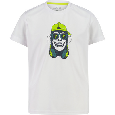 CMP Kinderen Piquet T-shirt (Maat 140, Wit)