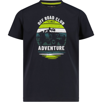 CMP Kinderen Piquet T-shirt (Maat 110, Grijs)